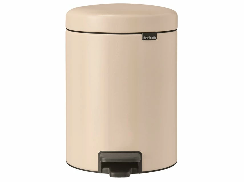 Budget 💯 Brabantia Treteimer NewIcon 5 Liter in beige 😀 1 Budget 💯 Brabantia Treteimer NewIcon 5 Liter in beige 😀