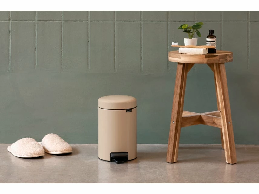 Budget 💯 Brabantia Treteimer NewIcon 5 Liter in beige 😀 6 Budget 💯 Brabantia Treteimer NewIcon 5 Liter in beige 😀 – Bild 6