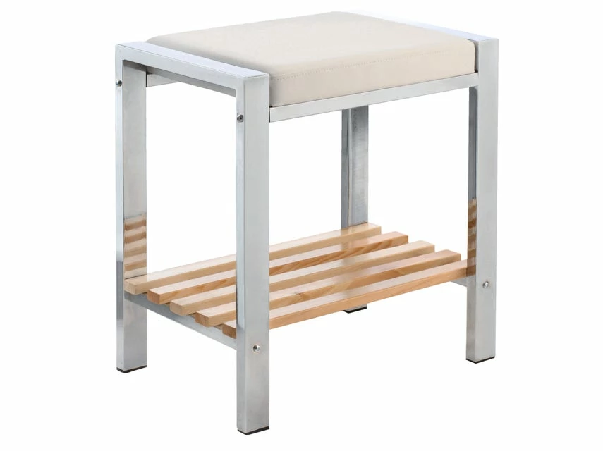 Neu 🎁 Hocker Lore - 45/48/31 cm in weiß ✨ 1 Neu 🎁 Hocker Lore - 45/48/31 cm in weiß ✨