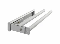 Billig 👏 Schachermayer Handtuchhalter 2-armig in grau ⌛ -Badaccessoires Verkaufsgeschäft 9009150021775 01 1