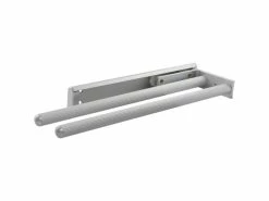 Billig 👏 Schachermayer Handtuchhalter 2-armig in grau ⌛