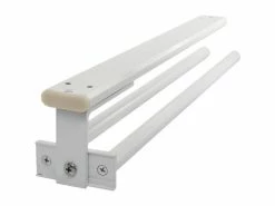 Aktion 😀 Schachermayer Handtuchhalter 2-armig Alu weiß besch. 🥰 -Badaccessoires Verkaufsgeschäft 9009150022635 02 1