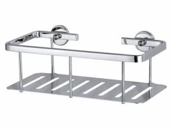 Am billigsten 😀 Tesa Duschablage Aluxx - 25/9,2/12,5 cm in silberfarben 🎁