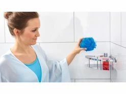 Bester Verkauf 🔥 Tesa Eckablage Aluxx - 25/9,2/12,5 cm in silberfarben 🎁 -Badaccessoires Verkaufsgeschäft online 24608773 milieu nebenbild 1