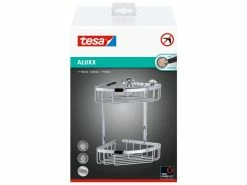 Top 10 🌟 Tesa Eckduschablage doppelt Aluxx - 16,3/26/17 cm in silberfarben 🌟 -Badaccessoires Verkaufsgeschäft online 24608781 3 freisteller nebenbild