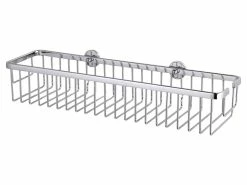 Bester Verkauf 🛒 Tesa Duschkorb Aluxx - 45/9,2/12,5 cm in silberfarben 🛒