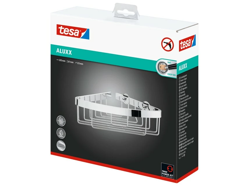 Blitzangebot 🌟 Tesa Eckduschkorb Aluxx - 20,5/8,7/21 cm in silberfarben 🧨 7 Blitzangebot 🌟 Tesa Eckduschkorb Aluxx - 20,5/8,7/21 cm in silberfarben 🧨 – Bild 7