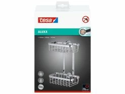 Aktion 👍 Tesa Duschkorb doppelt Aluxx - 18/26/10,7 cm in silberfarben 😍 -Badaccessoires Verkaufsgeschäft online 24608830 3 freisteller nebenbild