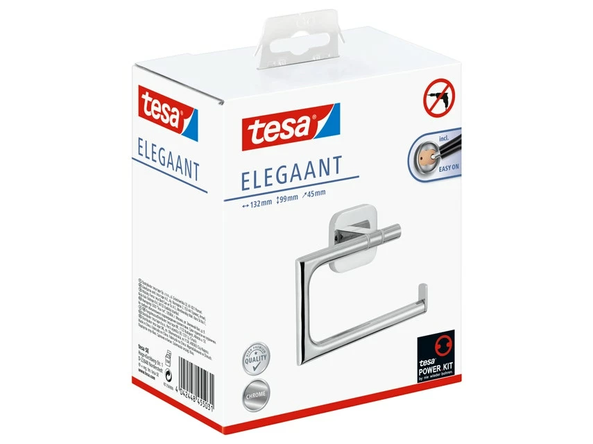 Coupon ❤️ Tesa Toilettenpapierhalter Elegaant - 13,2/9,9/4,5 cm in silberfarben 💯 7 Coupon ❤️ Tesa Toilettenpapierhalter Elegaant - 13,2/9,9/4,5 cm in silberfarben 💯 – Bild 7