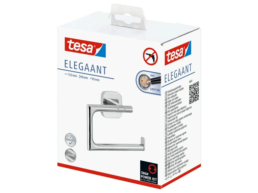 Coupon ❤️ Tesa Toilettenpapierhalter Elegaant - 13,2/9,9/4,5 cm in silberfarben 💯 8 Coupon ❤️ Tesa Toilettenpapierhalter Elegaant - 13,2/9,9/4,5 cm in silberfarben 💯 – Bild 8