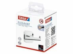 Billig 👍 Tesa Doppelhaken Elegaant - 8/5/4,3 cm in silberfarben ⌛ -Badaccessoires Verkaufsgeschäft online 24609507 5 freisteller nebenbild 1