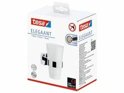 Rabatt 🤩 Tesa Mundspülbecher Elegaant - 8/12,5/12 cm in silberfarben 👍 -Badaccessoires Verkaufsgeschäft online 24609705 5 freisteller nebenbild 1