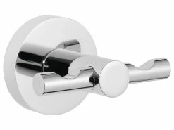 Großhandel 👏 Tesa Wandhaken doppelt Exxcellent - 7,5/5/6,2 cm in silberfarben 😍