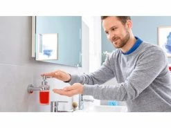 Coupon ❤️ Tesa Seifenspender Exxcellent - 12,5/17/10,5 cm in silberfarben 🛒 -Badaccessoires Verkaufsgeschäft online 24609945 milieu nebenbild 1