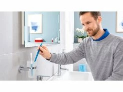 Beste Bewertungen von ⭐ Tesa Mundspülbecher Exxcellent - 13/12,5/10,5 cm in silberfarben 🛒 -Badaccessoires Verkaufsgeschäft online 24609961 milieu nebenbild 1