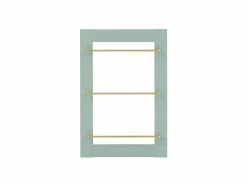 Billig 💯 Vivre Handtuchhalter Sarah - 40,5/60/2,6 cm in grün 🌟 -Badaccessoires Verkaufsgeschäft online 24722440 1 freistellerfront nebenbild