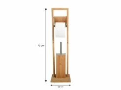 Schlussverkauf 🔥 Spirella WC-Garnitur Bambou in braun 👏 -Badaccessoires Verkaufsgeschäft online 24920432